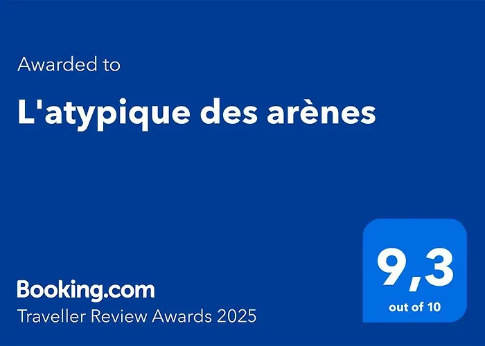 Loft D'Artiste Atypique, Climatise,90 M2 , Hypercentre Nimes Arenes 6 Pers 尼姆